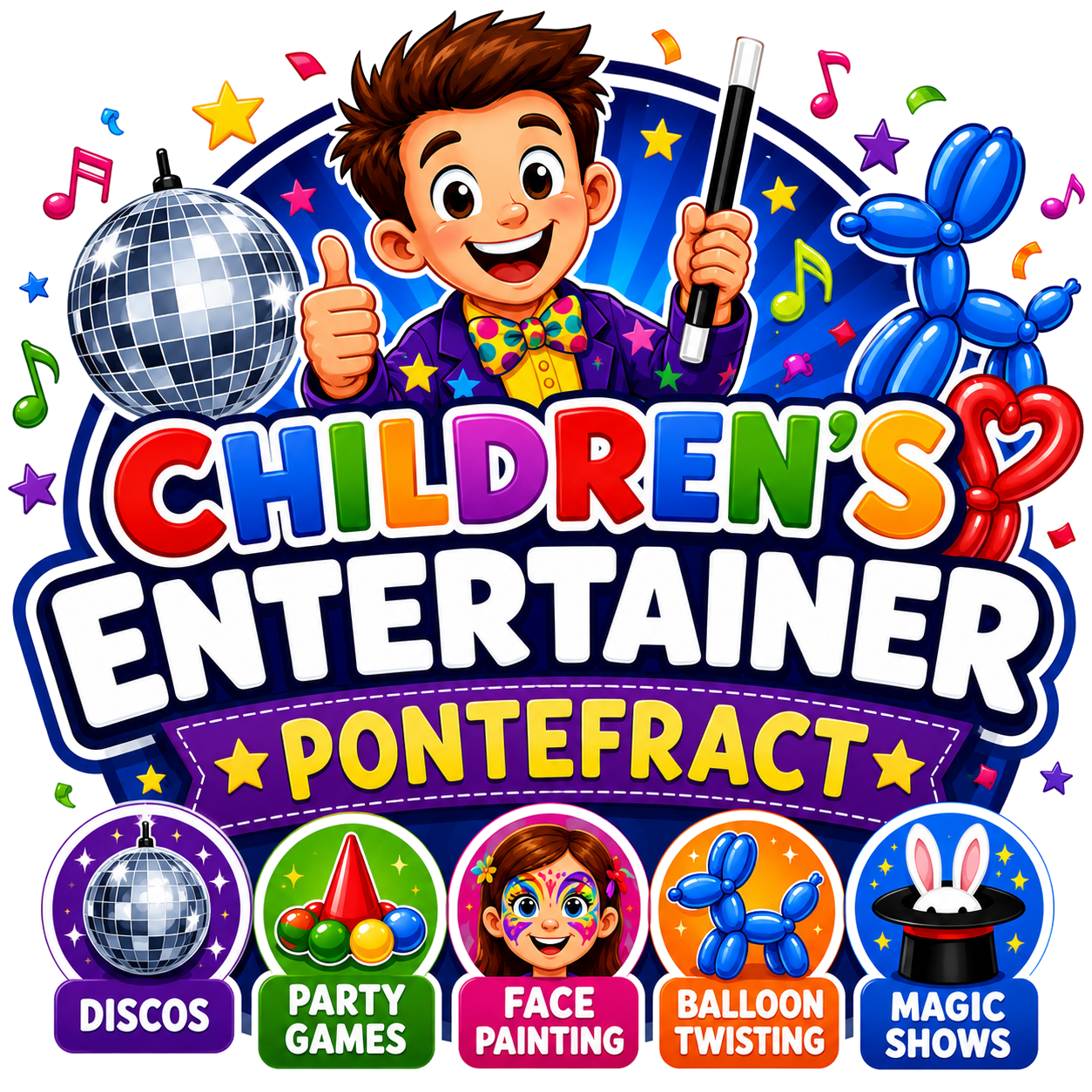 Children's Entertainer Pontefract logo